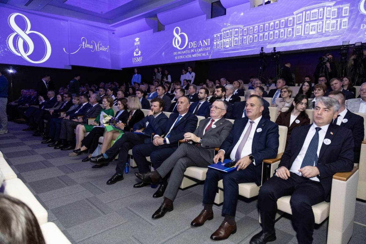 aniversare USMF „Nicolae Testemițanu”